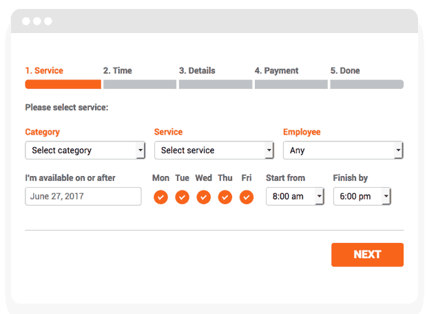 Bookly Booking screenshot