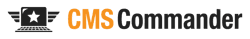 CMS Commander logo