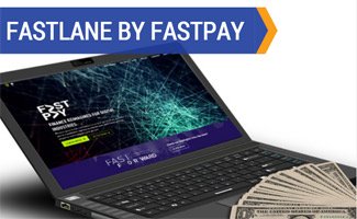 FastPay on laptop with cash