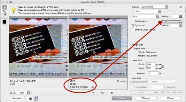 Image file size photoshop
