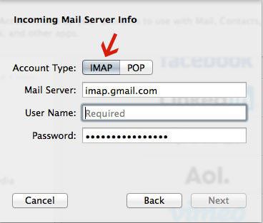 Incoming Mail Server Settings For Mac Mail