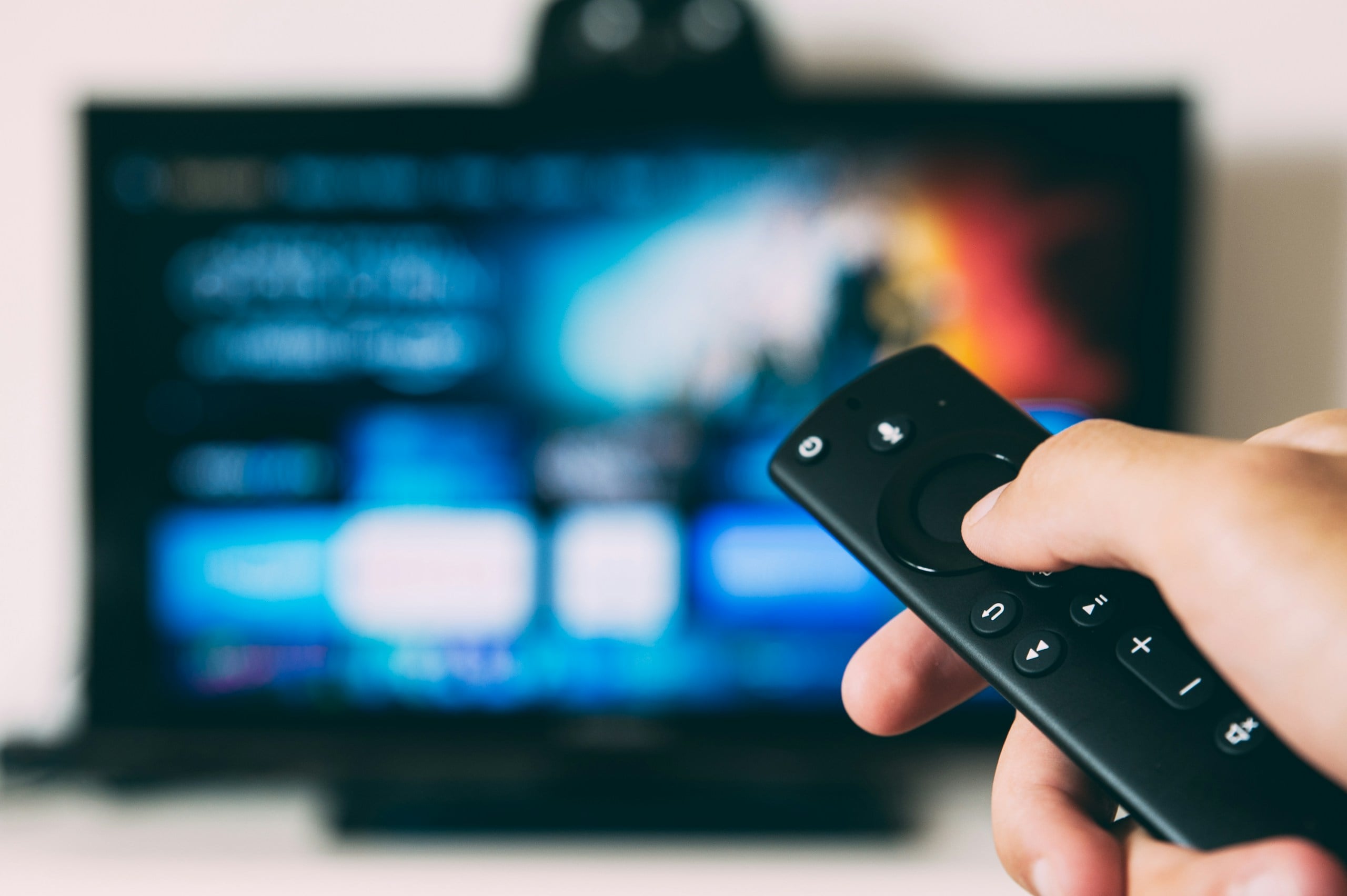 Flat screen smart television to illustrate smart devices in the home or office